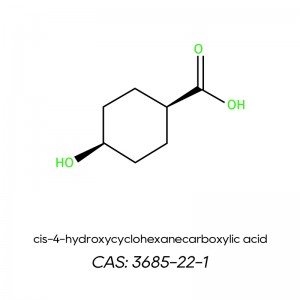 CRA0210 ácido cis-4-hidroxiciclohexanocarboxílico CAS: 3685-22-1
